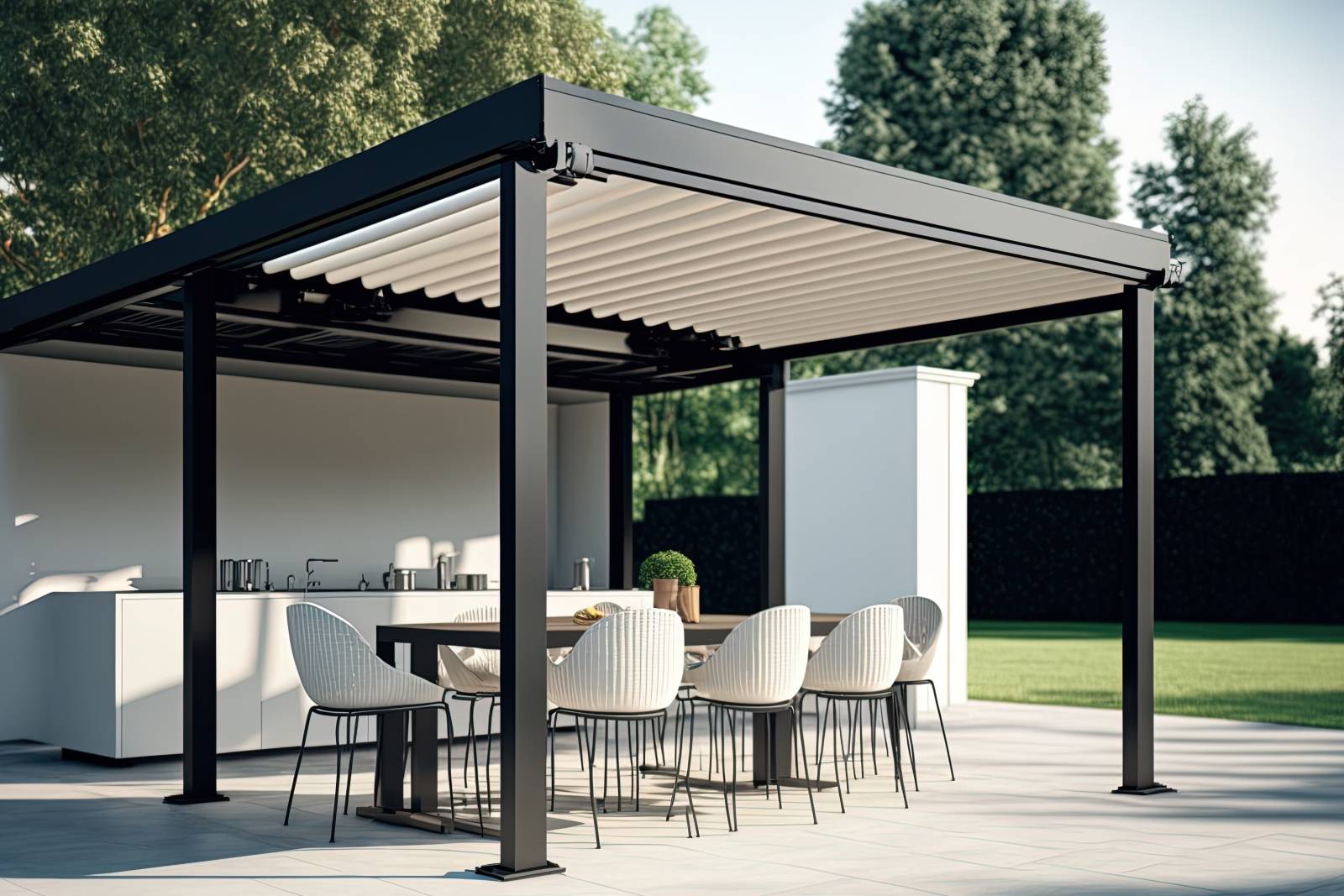 Pergolas bioclimatiques personnalisables en aluminium à Chambéry