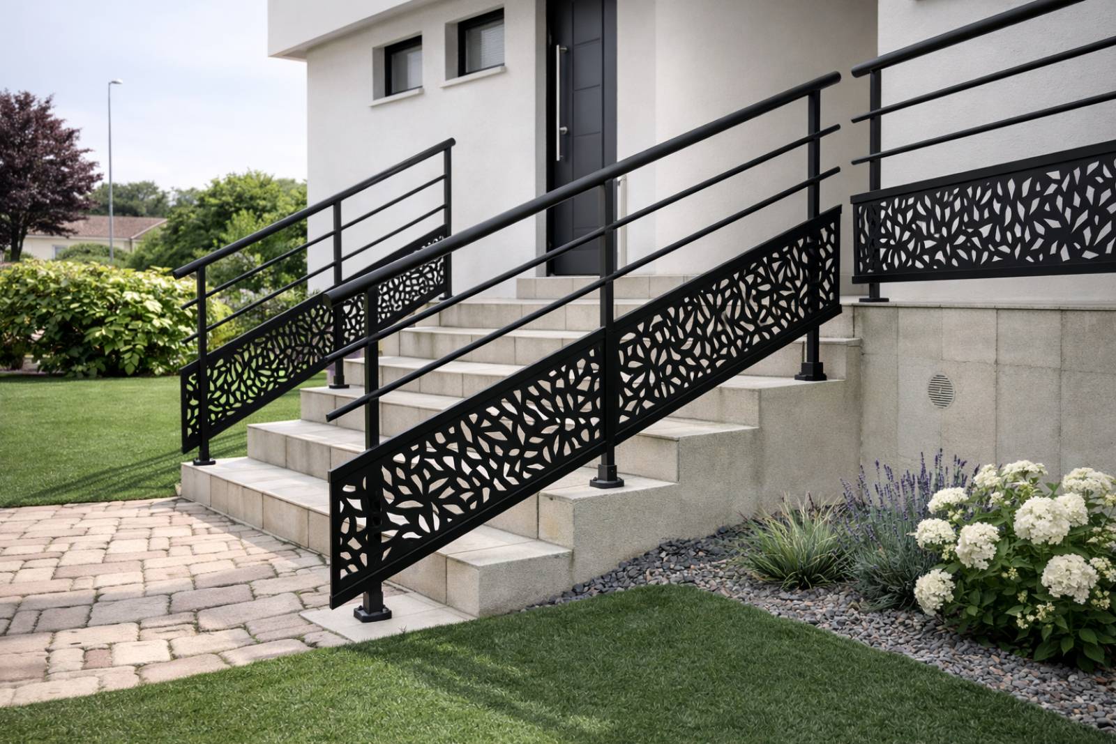 Installation d'un garde-corps pour un escalier à Chambéry