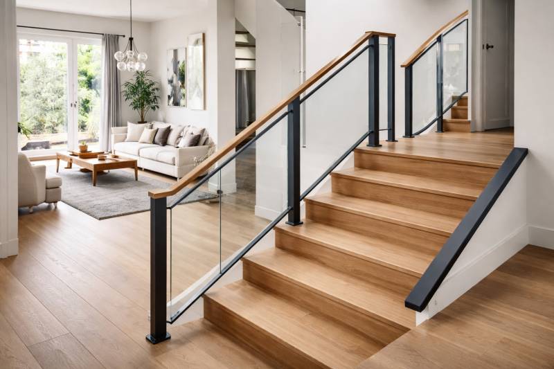 Pose d'un garde-corps pour un escalier à Bourgoin-Jallieu