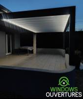 Conception de pergolas bioclimatiques avec options en isère