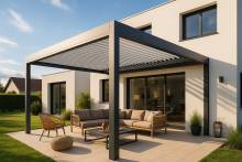 Installation d'une pergola bioclimatique à Bourgoin-Jallieu 